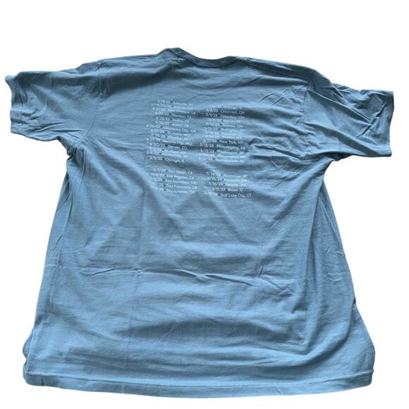 THE NEW PORNOGRAPHERS Continue as a Guest 2023 Tour Tee, Size XL New without Tag - Picture 2 of 9